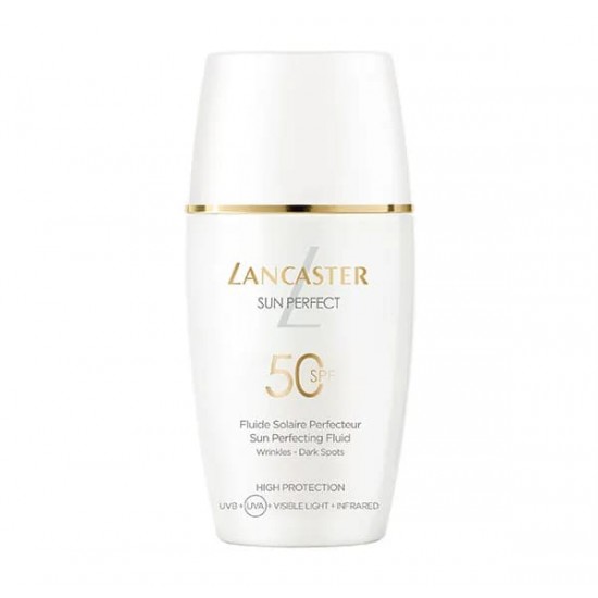 Comprar protector solar facial antiarrugas perfumerias laguna Lancaster sun perfecting SPF50