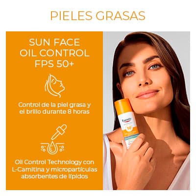 comprar protector solar Eucerin Perfumerias Laguna Pieles grasas